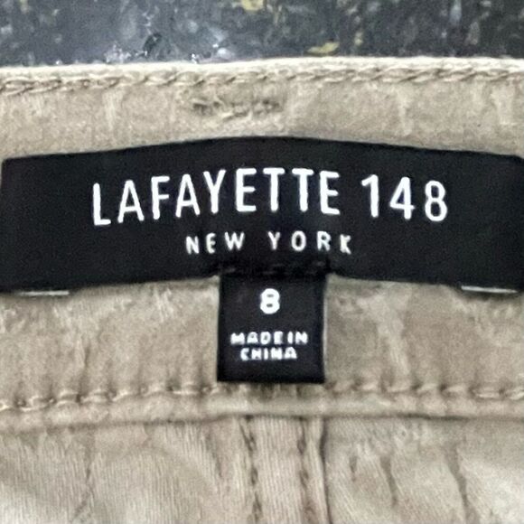 Lafayette 148 New York Print Jeans - Picture 3 of 6